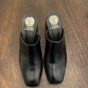 Vince Camuto leather mules